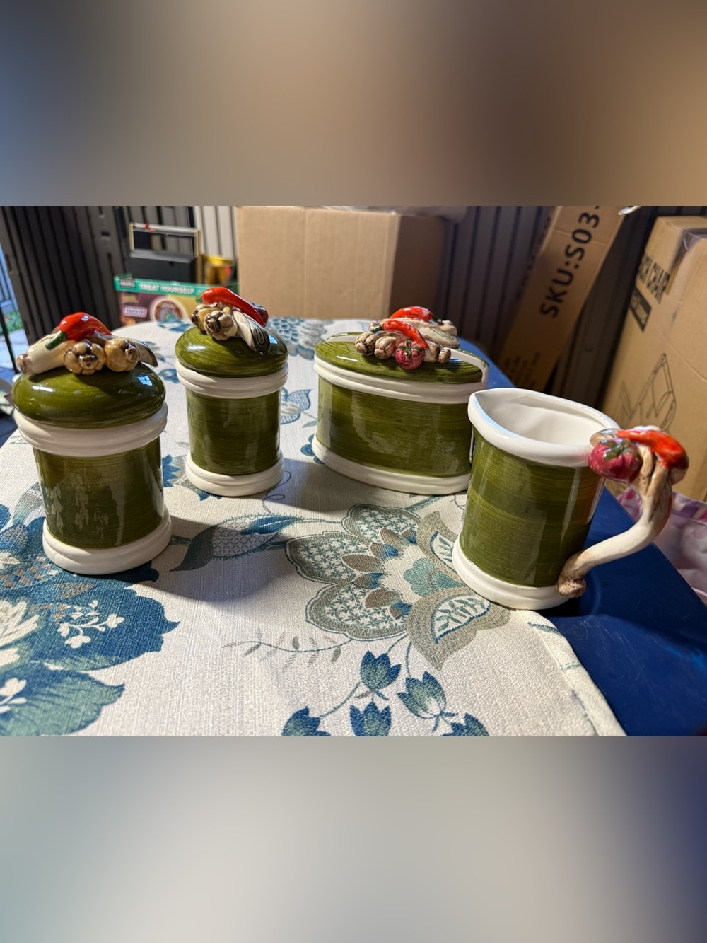 Arnate fifth Avenue Garden harvest collection hand painted